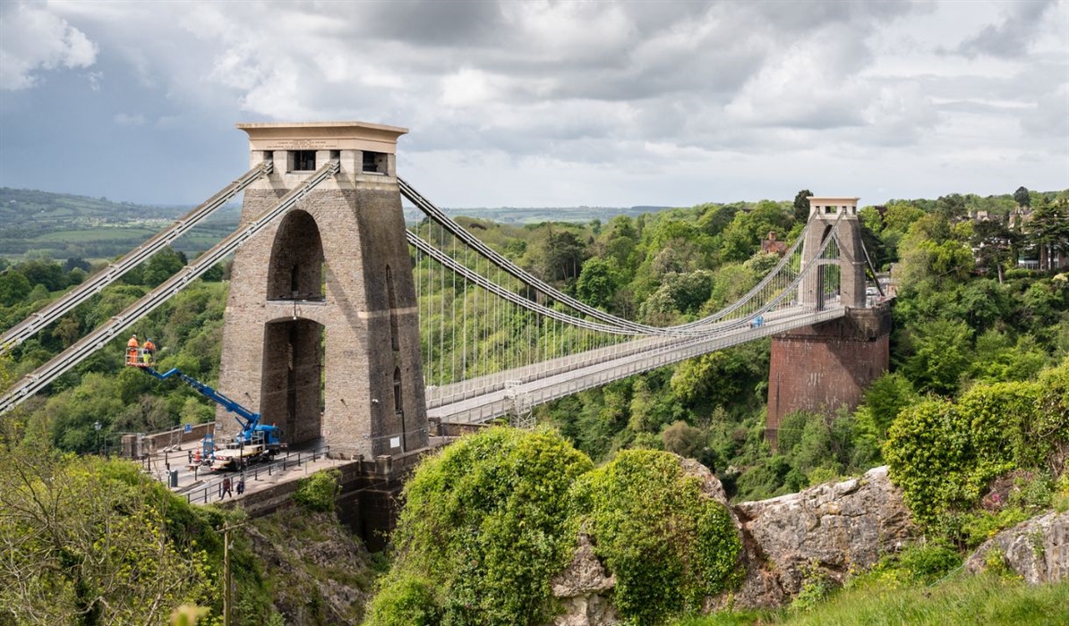 Famous Suspension Bridges New Forged Hanger Components For The Clifton