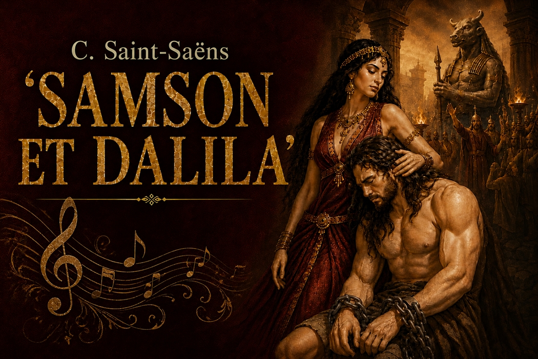 Official artwork for C. Saint-Saens - Opera 'Samson et Dalila'