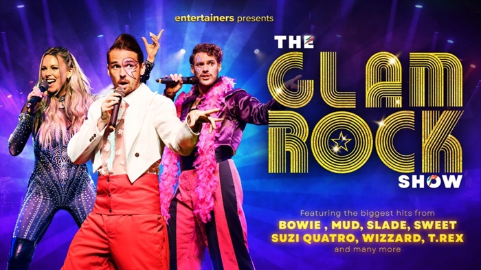 Official artwork for The GLAM ROCK SHOW-Get It On.