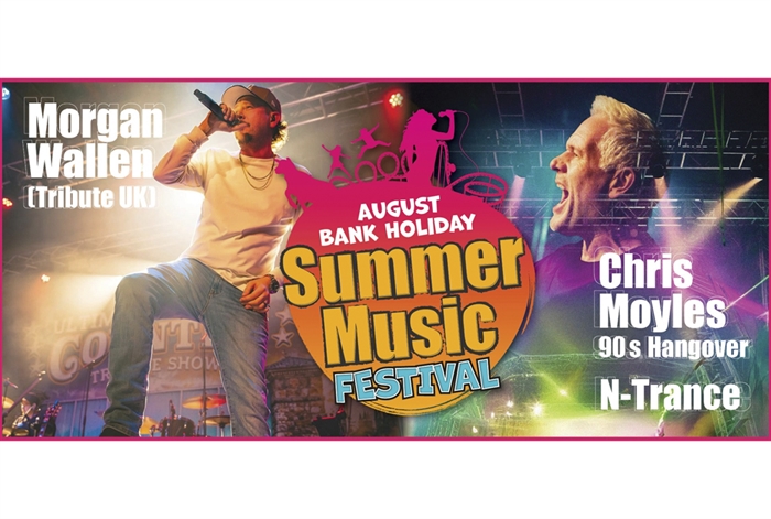Official artwork for August Bank Holiday Music Festival