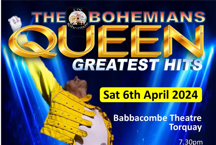 Queen's Greatest Hits by The Bohemians Tickets, The Babbacombe Theatre  Torquay