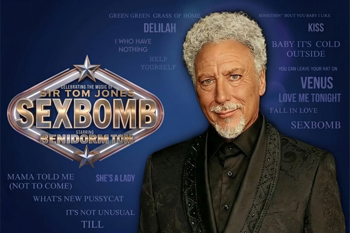 Official artwork for SEXBOMB- Celebrating Sir Tom Jones