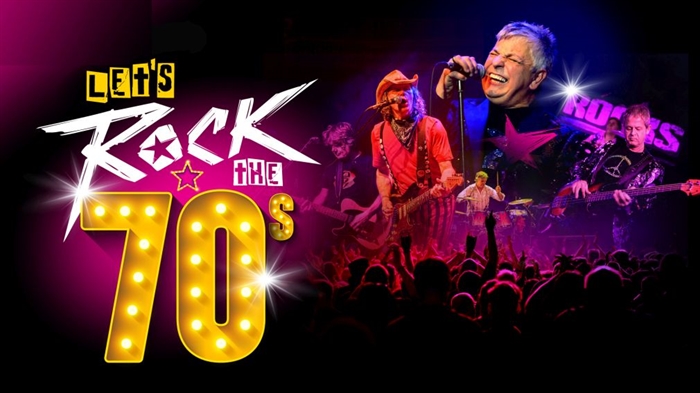 Official artwork for Lets Rock The 70's